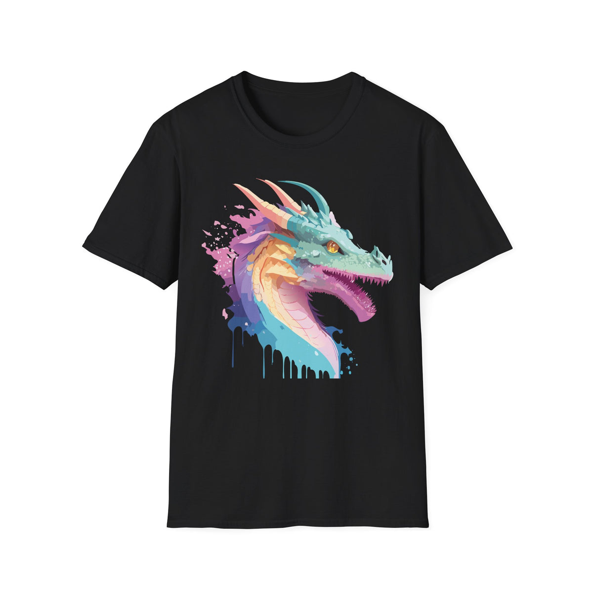 Dragon Graphic Tee Gildan Unisex 100 Cotton Tee Shirt with Animals m10
