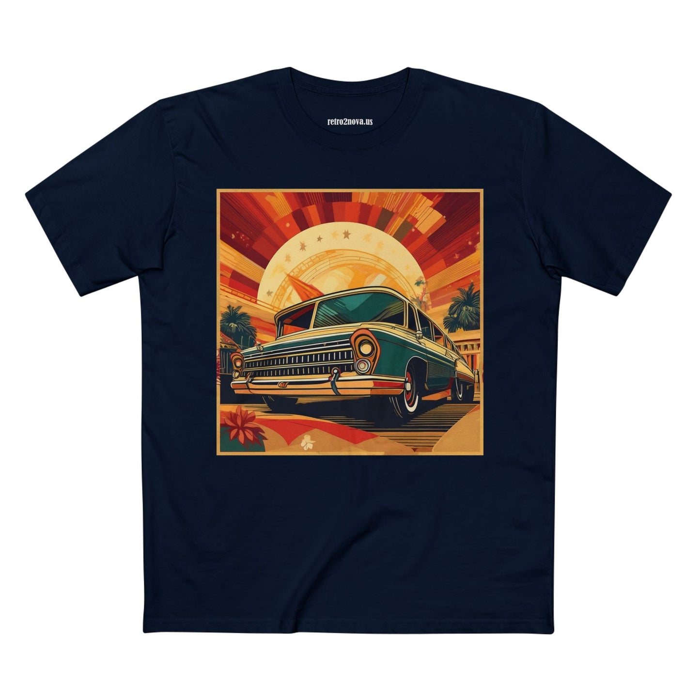 Retro Car Shirts Vintage Car Shirts RC 17 Unisex Premium Cotton Tee With Original Art Design