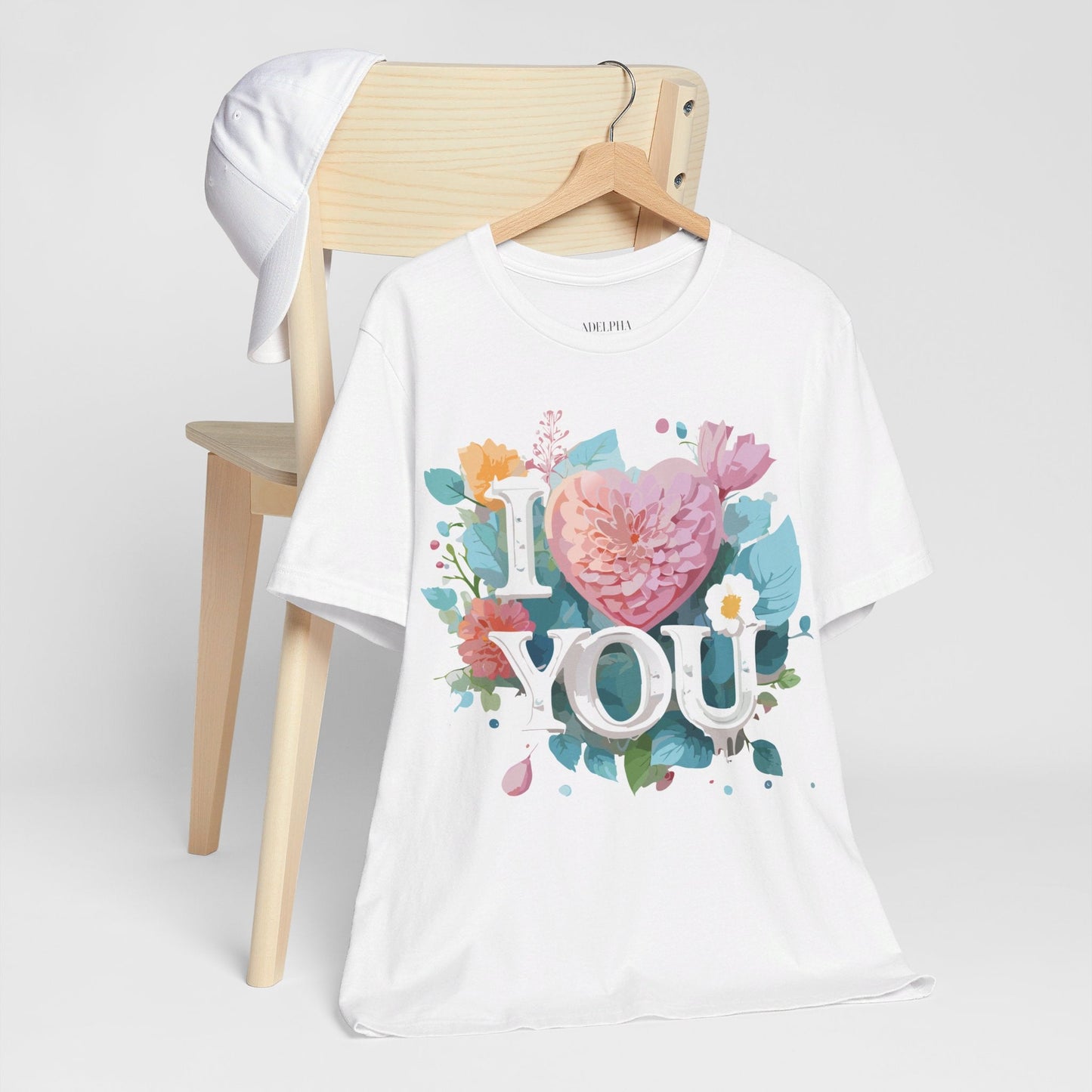 Valentine Graphic T Shirt Unisex Jersey Short Sleeve Tee With Adelpha Artwork Design