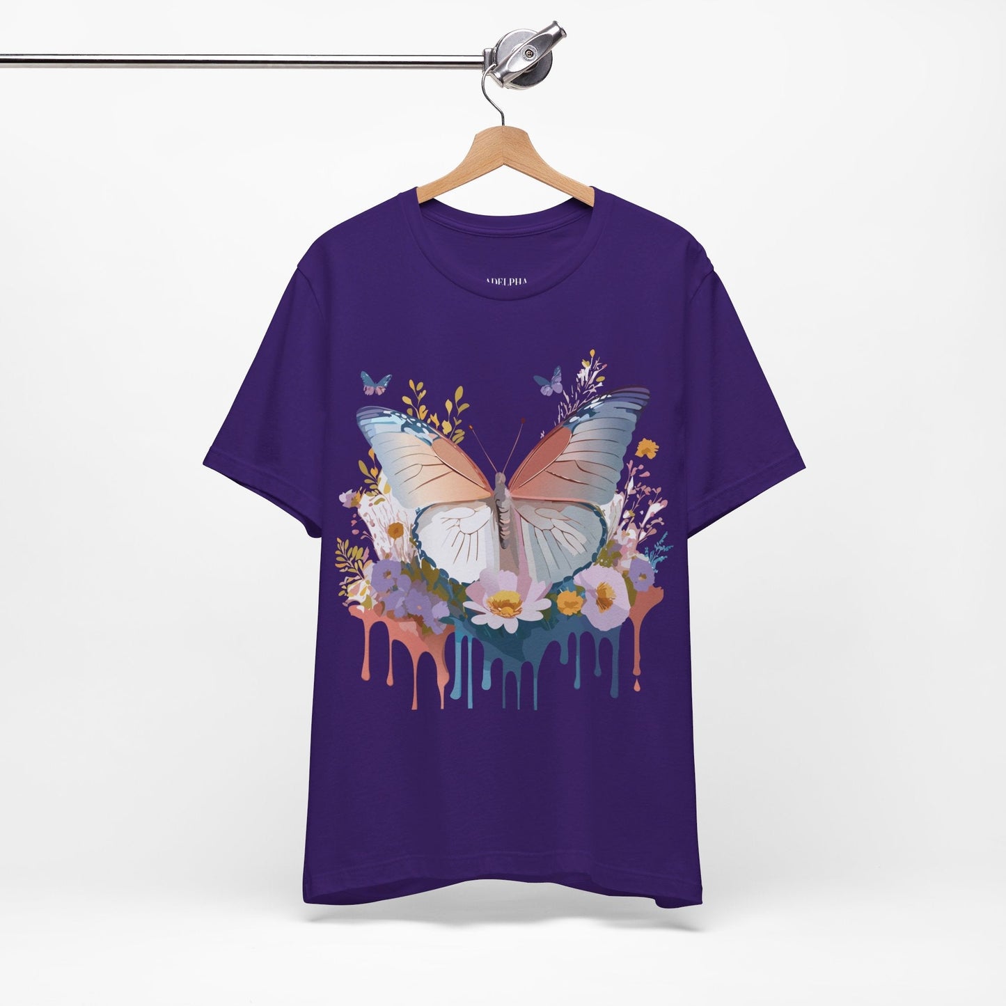 Adelpha Butterfly Graphic T Shirt Unisex Vintage Inspired Short Sleeve Tee