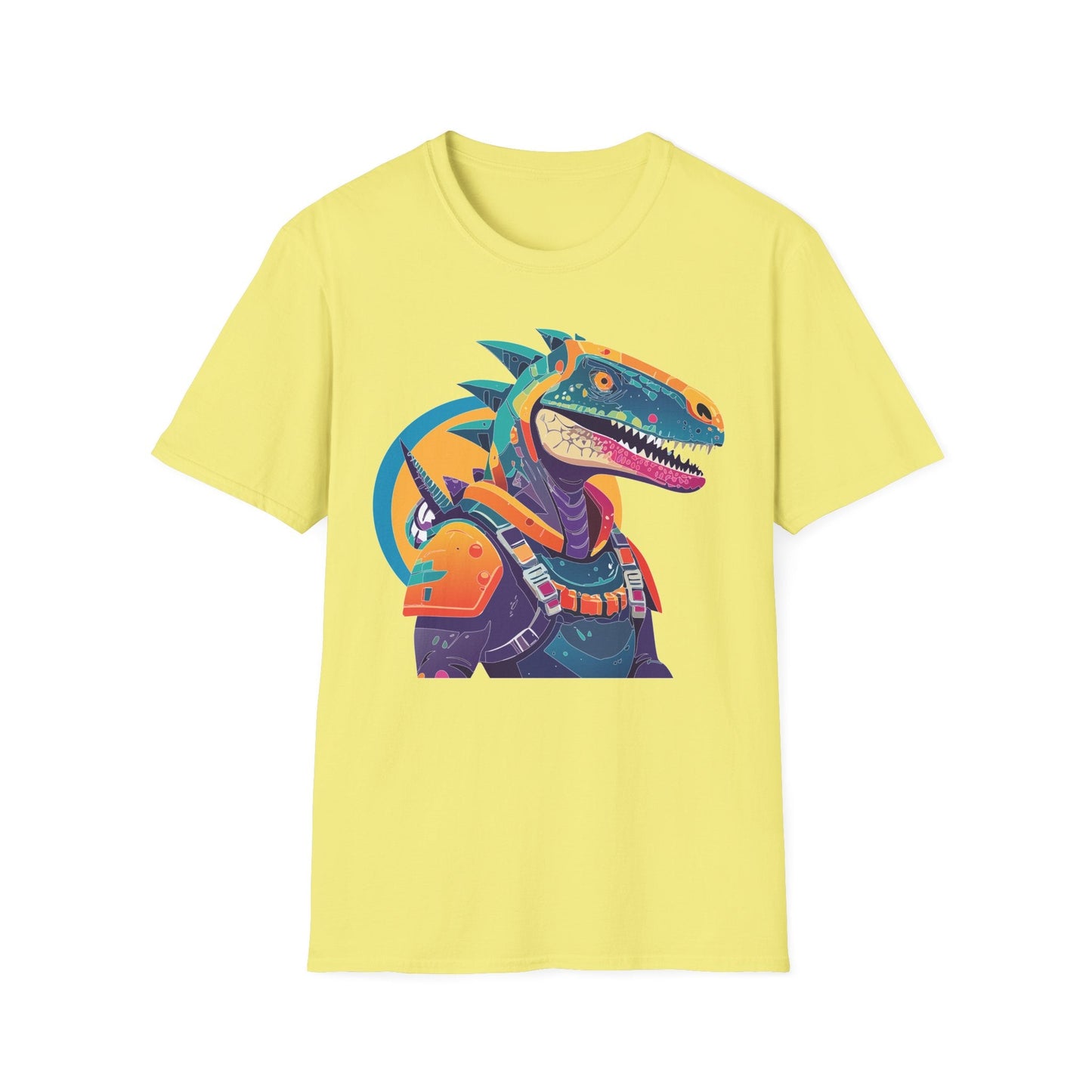 Unisex Alien Cosmos Shirt With Art Design Gildan Softstyle 64000 Short Sleeve Tee