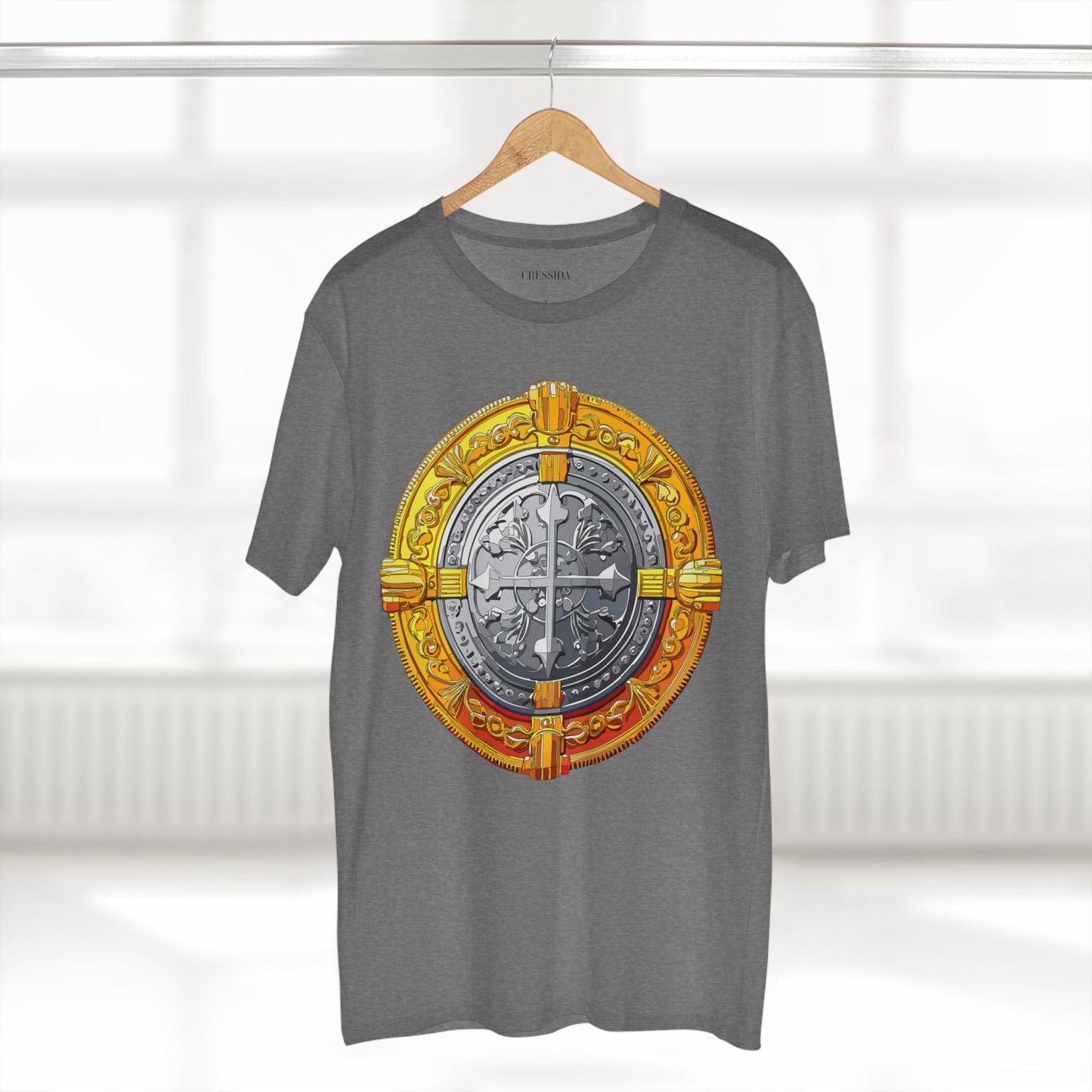Antique Gold Coin Graphic Design T-Shirt Unisex 100 Cotton With Golden Print Artwork Tee 14