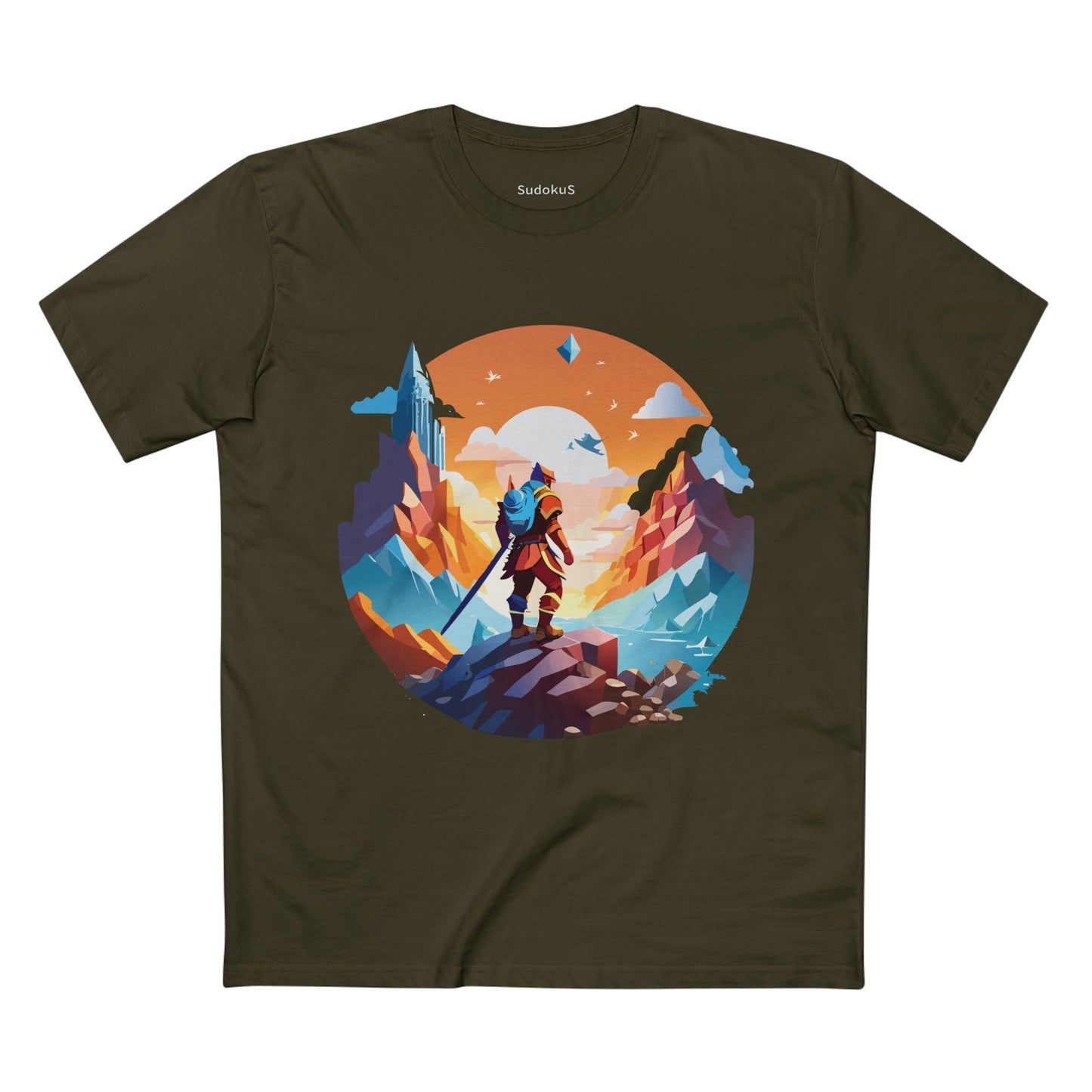 Adventures Graphic Unisex 100 Cotton Staple Tee 14