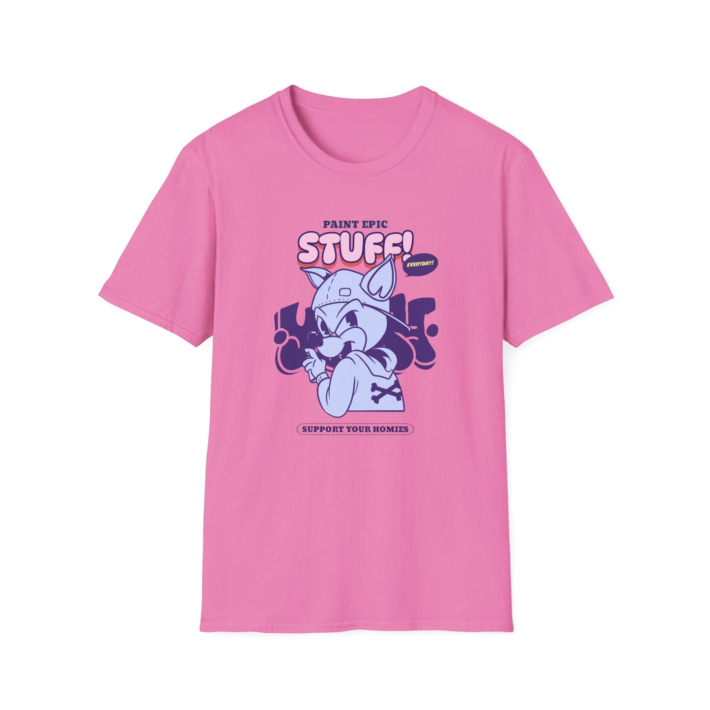 Funny Animals Shirts Unisex Graphic Tee Soft Cotton Gildan Softstyle 64000 Comfortable Everyday Wear