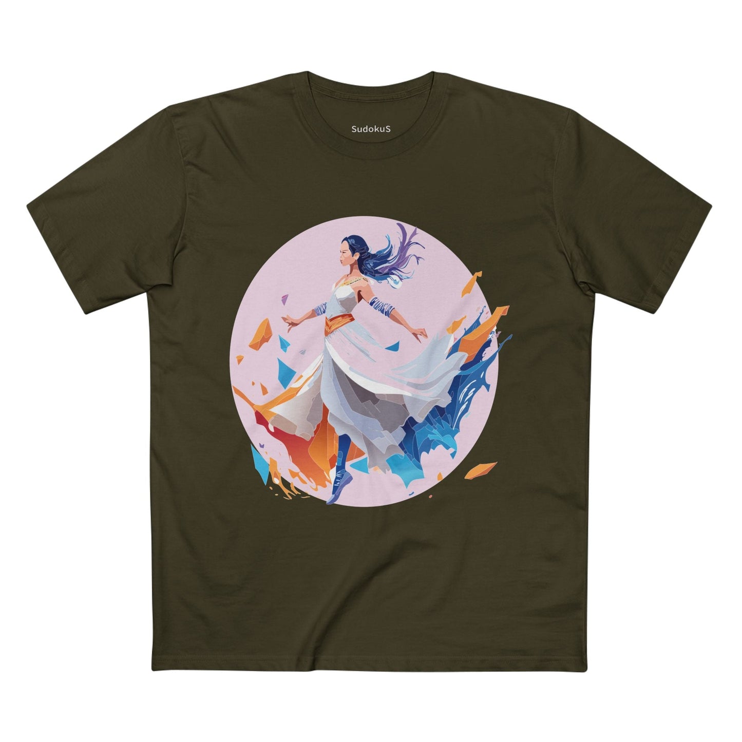 Dancer Graphic Unisex 100 Cotton Staple Tee 20