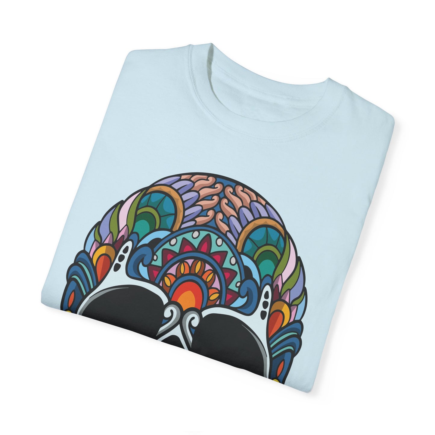 Unisex Cotton Tee Shirt with Skull