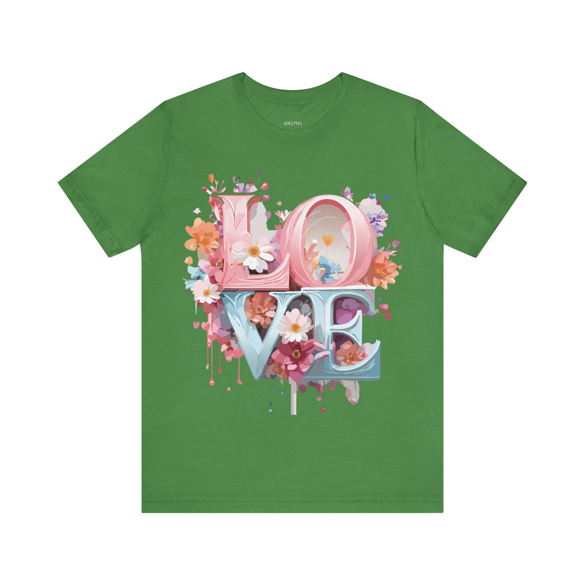 Valentine's Day  Graphic Unisex Cotton Bella+Canvas Tee with Art Design n205