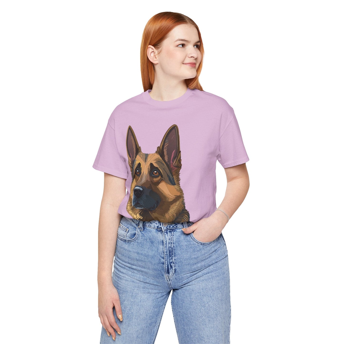 Unisex Animal Shirt With Art Design Tee Wild Animals Print Short Sleeve Comfort Tee