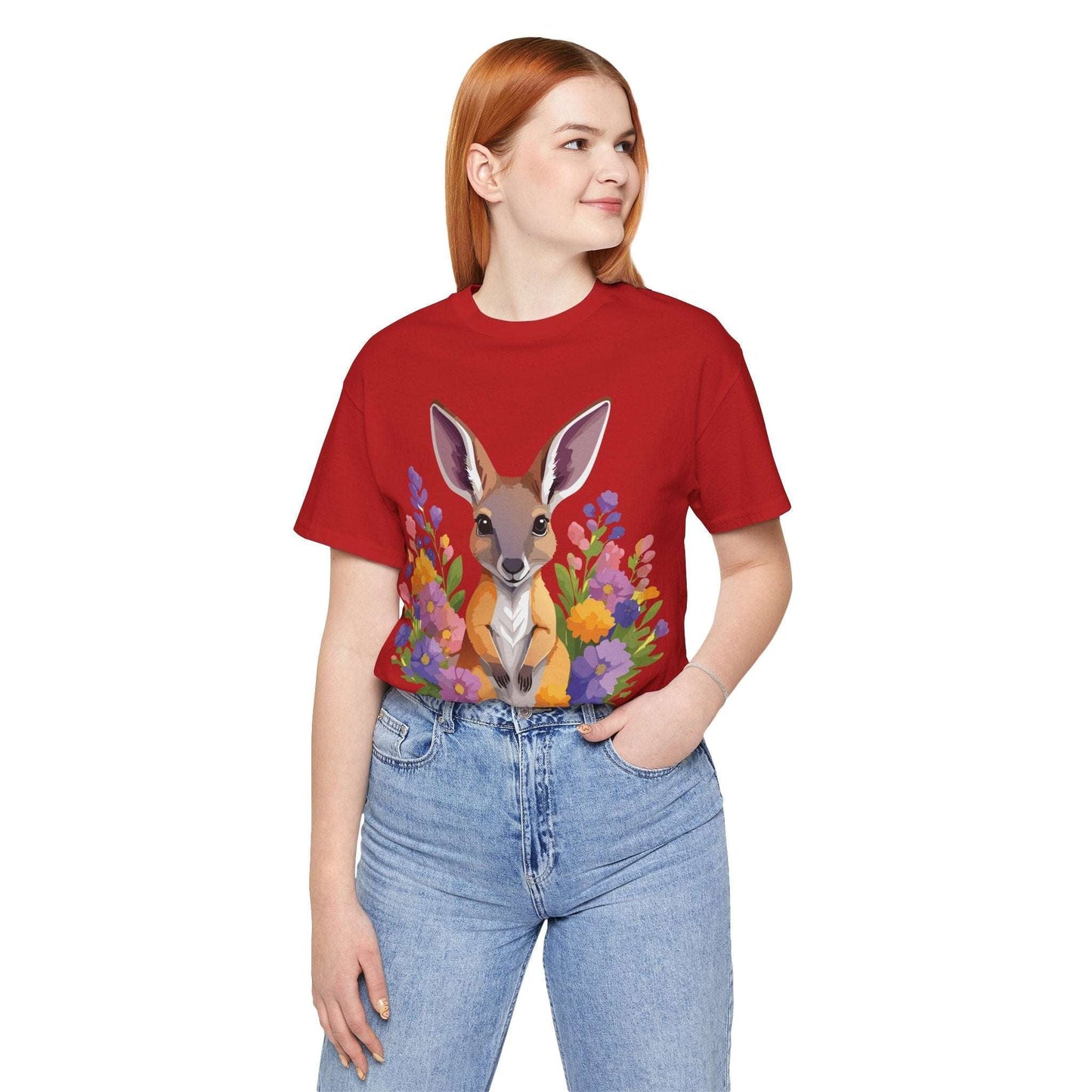 Adelpha Unisex Vintage Inspired Graphic Tee With Original Art Design Short Sleeve