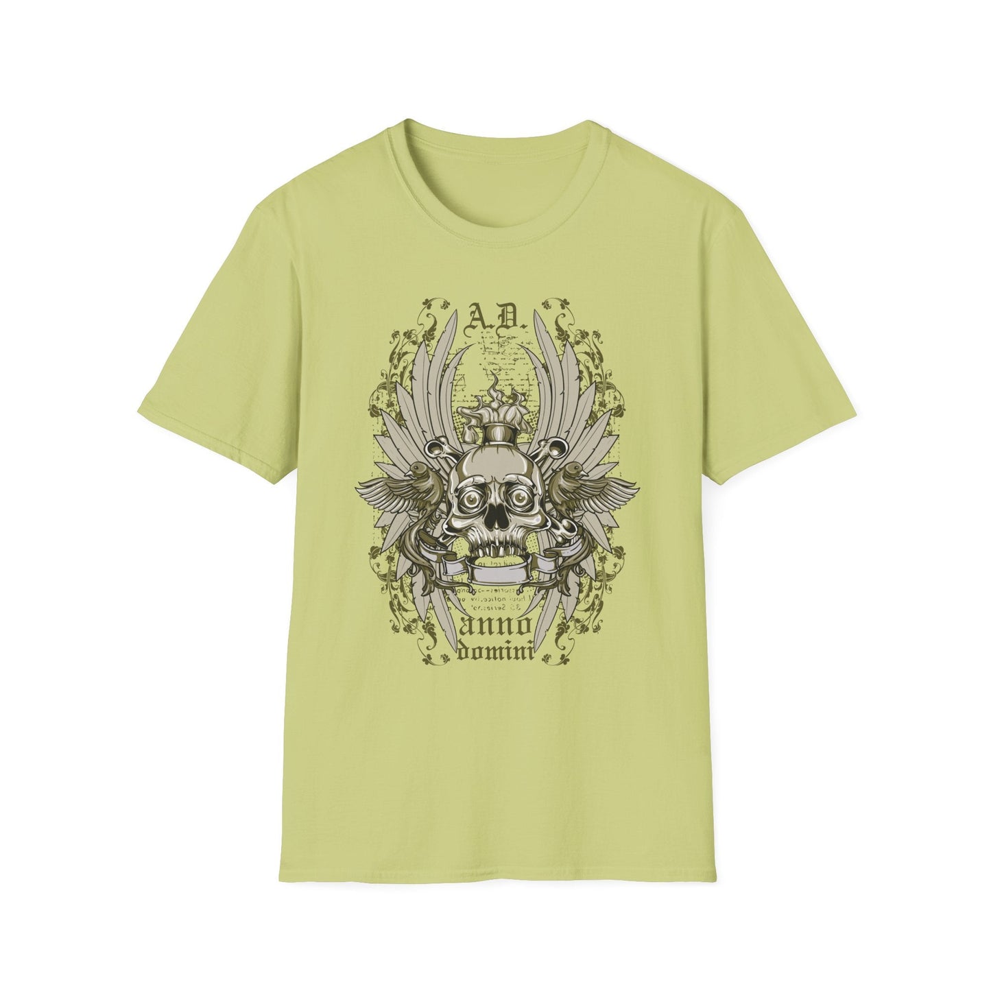 Unisex Art Design T Shirt With Graphic Artwork Softstyle Gildan 64000 Tee Premium Cotton