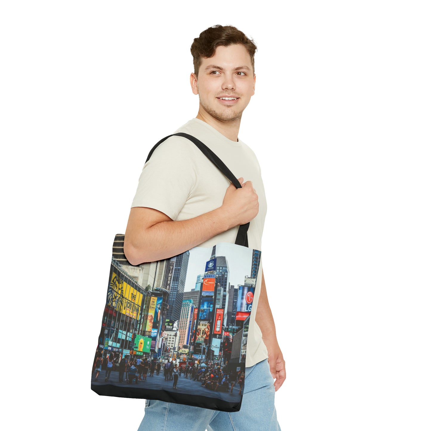 Canvas Bag with New York City print