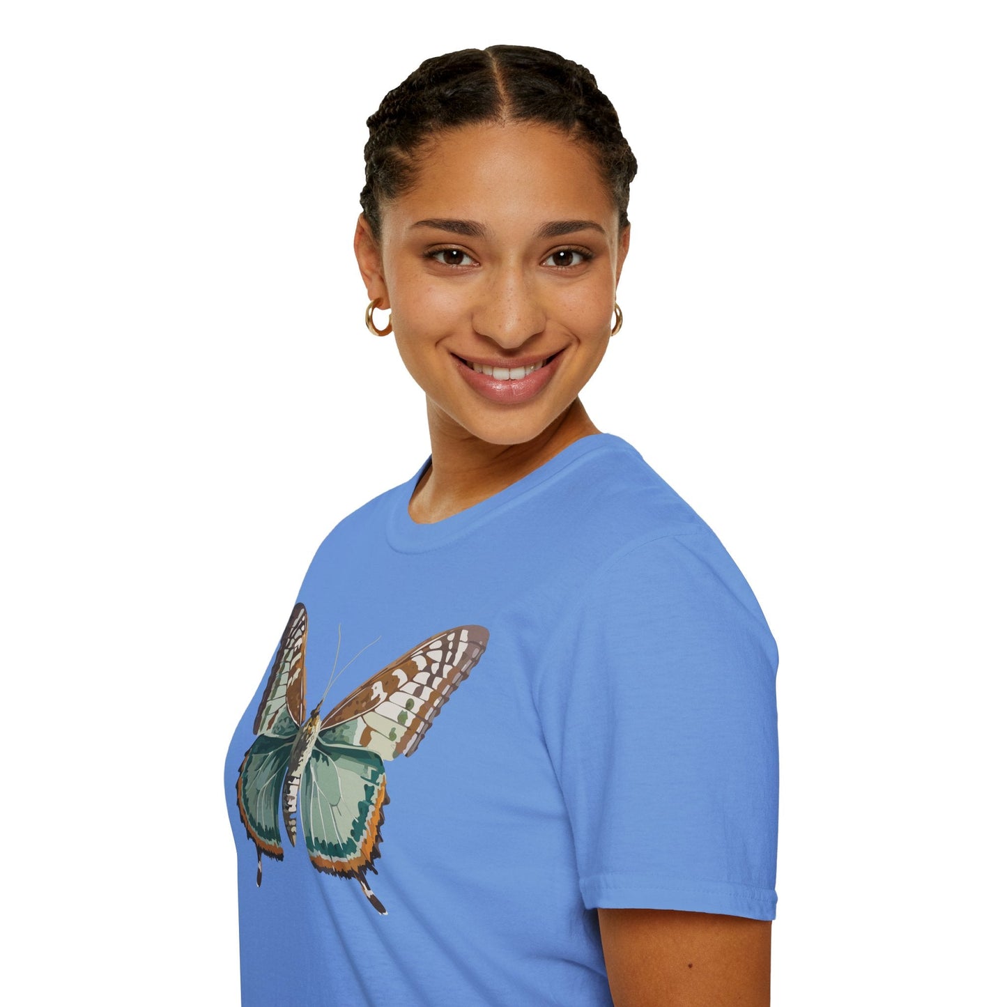 Butterfly Monarch Shirt Unisex Gildan Softstyle 64000 T Shirt 100 Percent Cotton