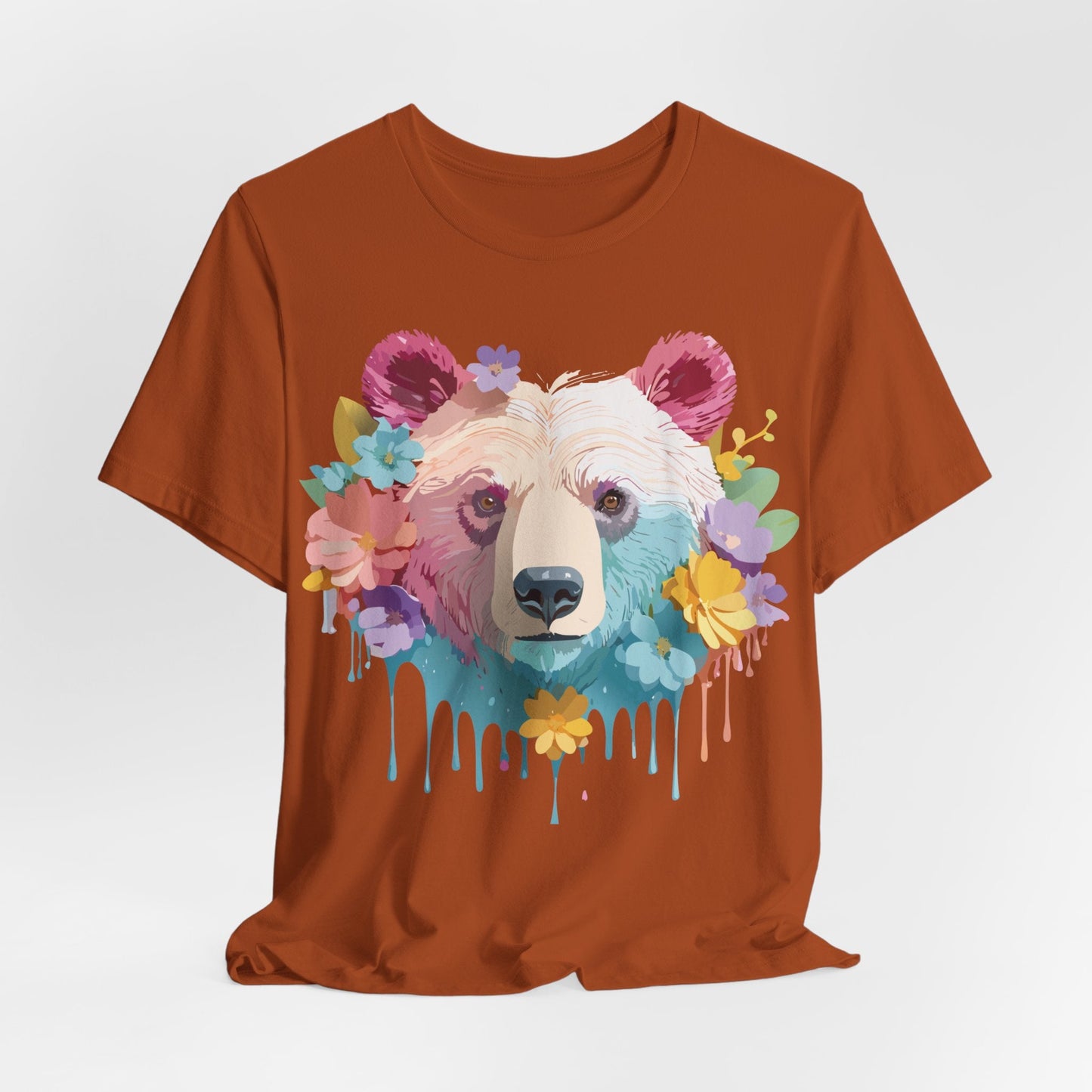 Bear Graphic T Shirt Unisex Adelpha Vintage Inspired Artwork Tee