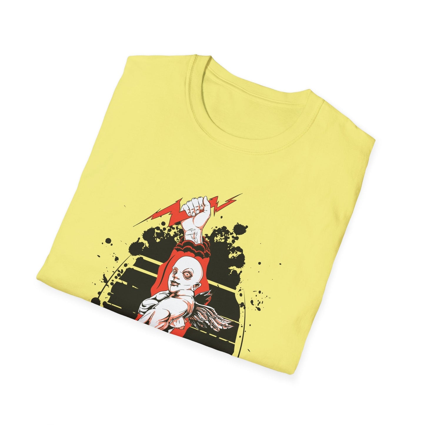 Gildan Softstyle Art Design Graphic Tee Shirt Unisex 100 Percent Ring Spun Cotton