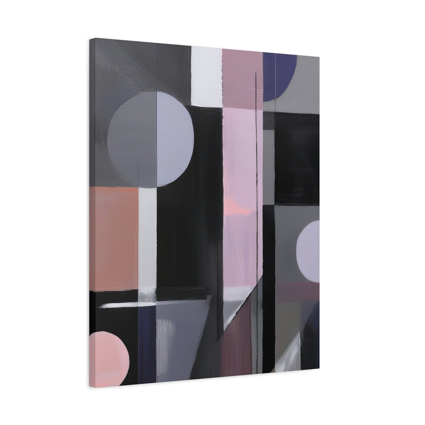 Abstract Geometric Painting Print Canvas 20x24,20x30,24x30 24x32,24x36,30x40 32x48,36x48,40x60 Pine-Wood Inner Frame ABS-48