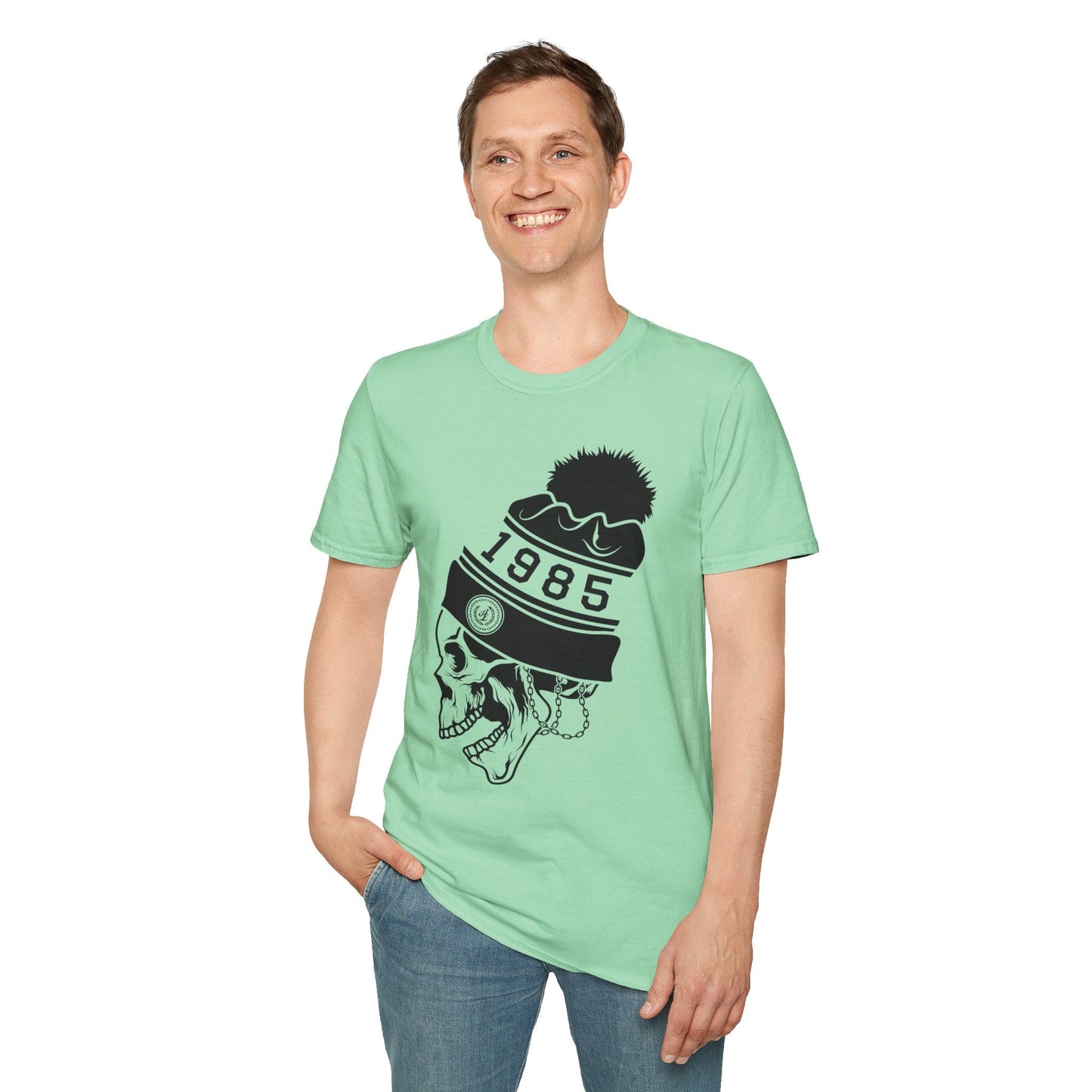 Cartoon Animation T Shirt Unisex Gildan Softstyle 64000 Tee With Art Design Funny Graphic