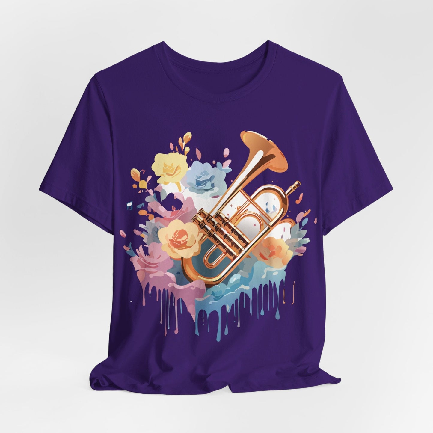 Music T Shirt Unisex Graphic Tee Vintage Artwork Adelpha Short Sleeve Art Design