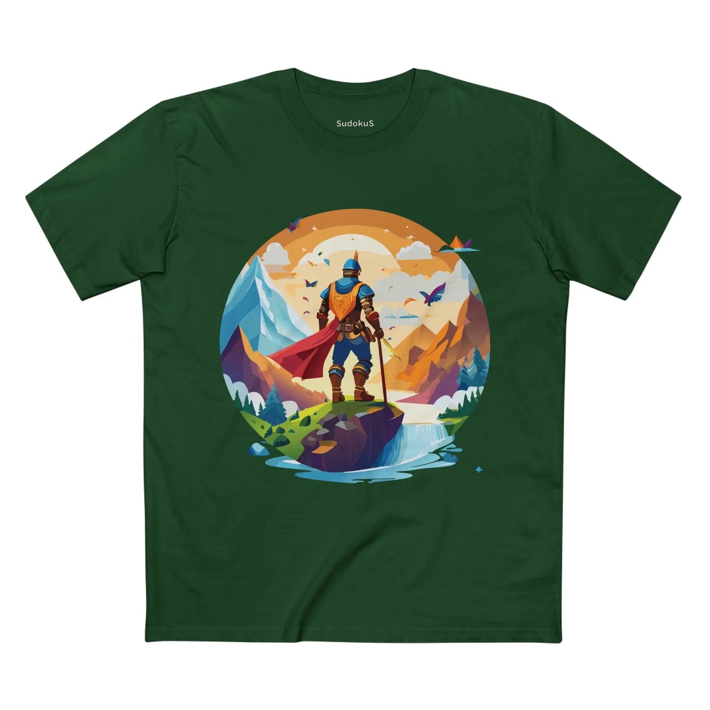 Adventures Graphic Unisex 100 Cotton Staple Tee 8