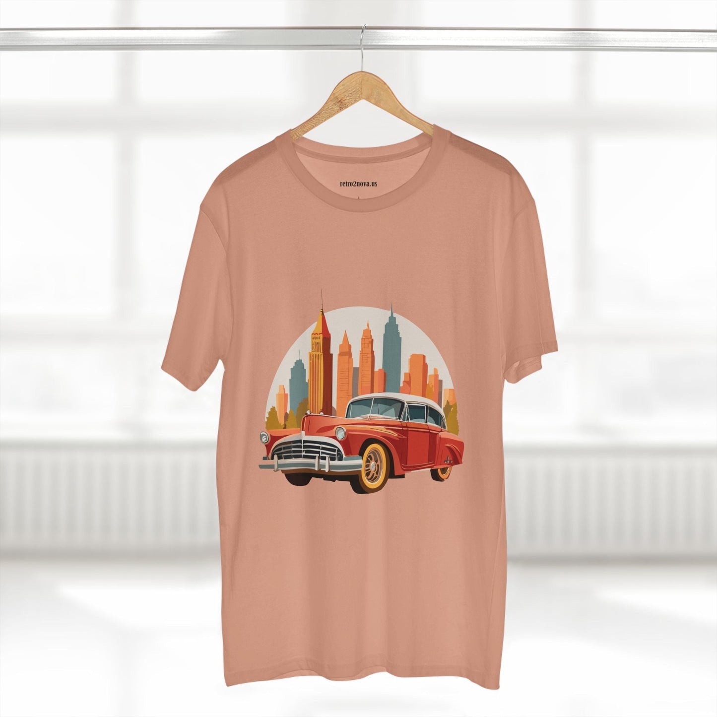 Retro Car Shirts Vintage Car Shirt RC2 Unisex Premium Cotton Tee With Original Art