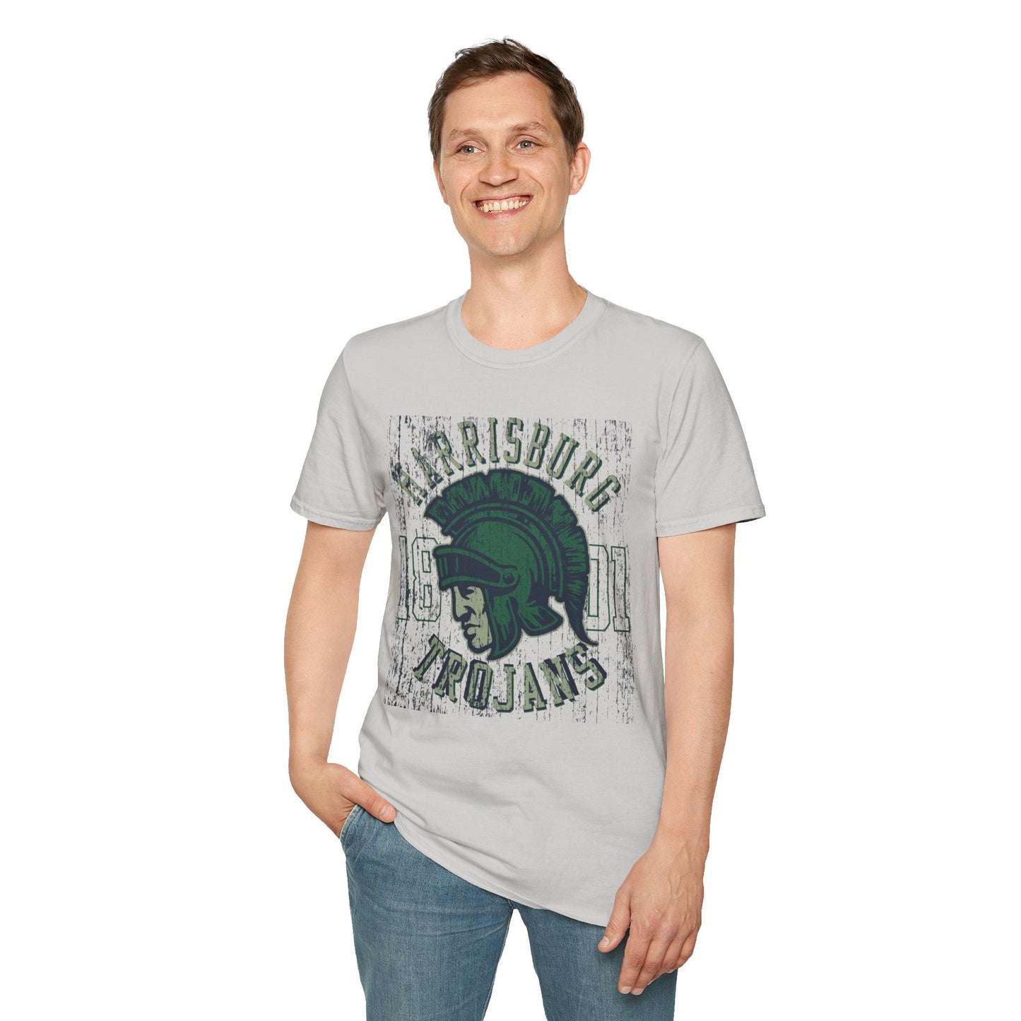 Unisex Gildan Softstyle 64000 Art Design Graphic T Shirt With Artwork Print For Everyday Wear