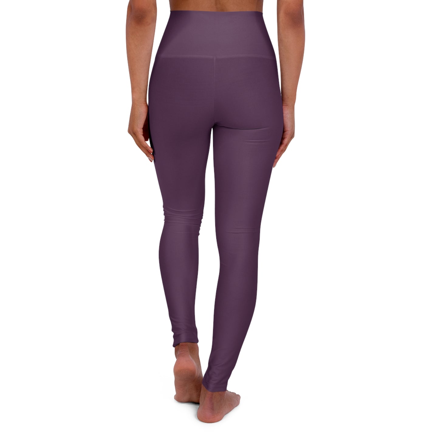 Berry Cream Color High-Waist Yoga Leggings Women's Seamless Poly-Span Stretchy Pants XS-2XL