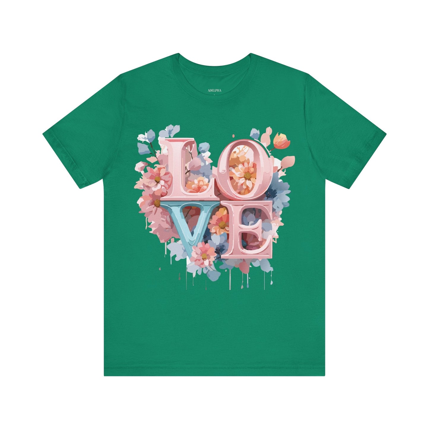 Valentine Graphic Tee Unisex Vintage Inspired Art Design Shirt Adelpha Premium Jersey Short Sleeve