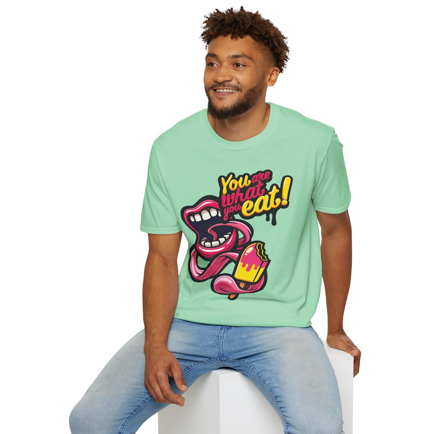 Cartoon T Shirt Animation T Shirt Funny Tee Shirt Unisex Softstyle Cotton Tee Premium