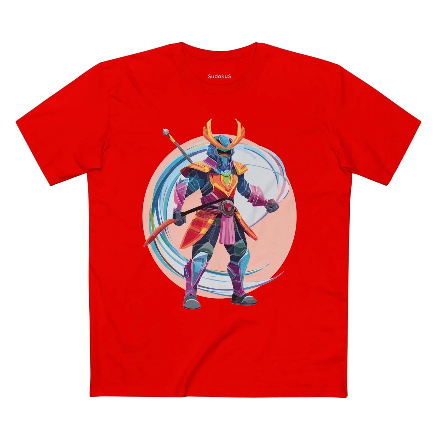Samurai Graphic Unisex 100 Cotton Staple Tee 21