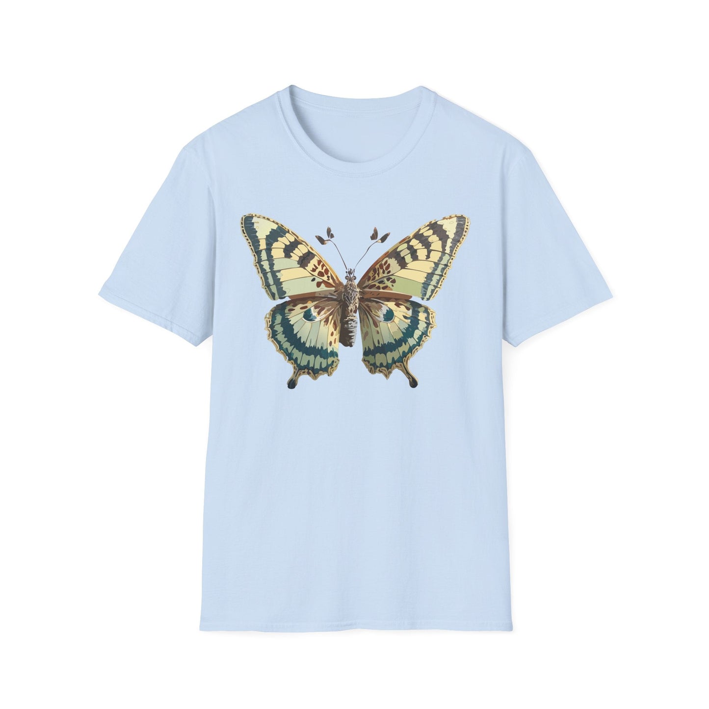 Butterfly Shirt Unisex T Shirt Monarch Butterfly Print Softstyle Gildan 64000 Tee