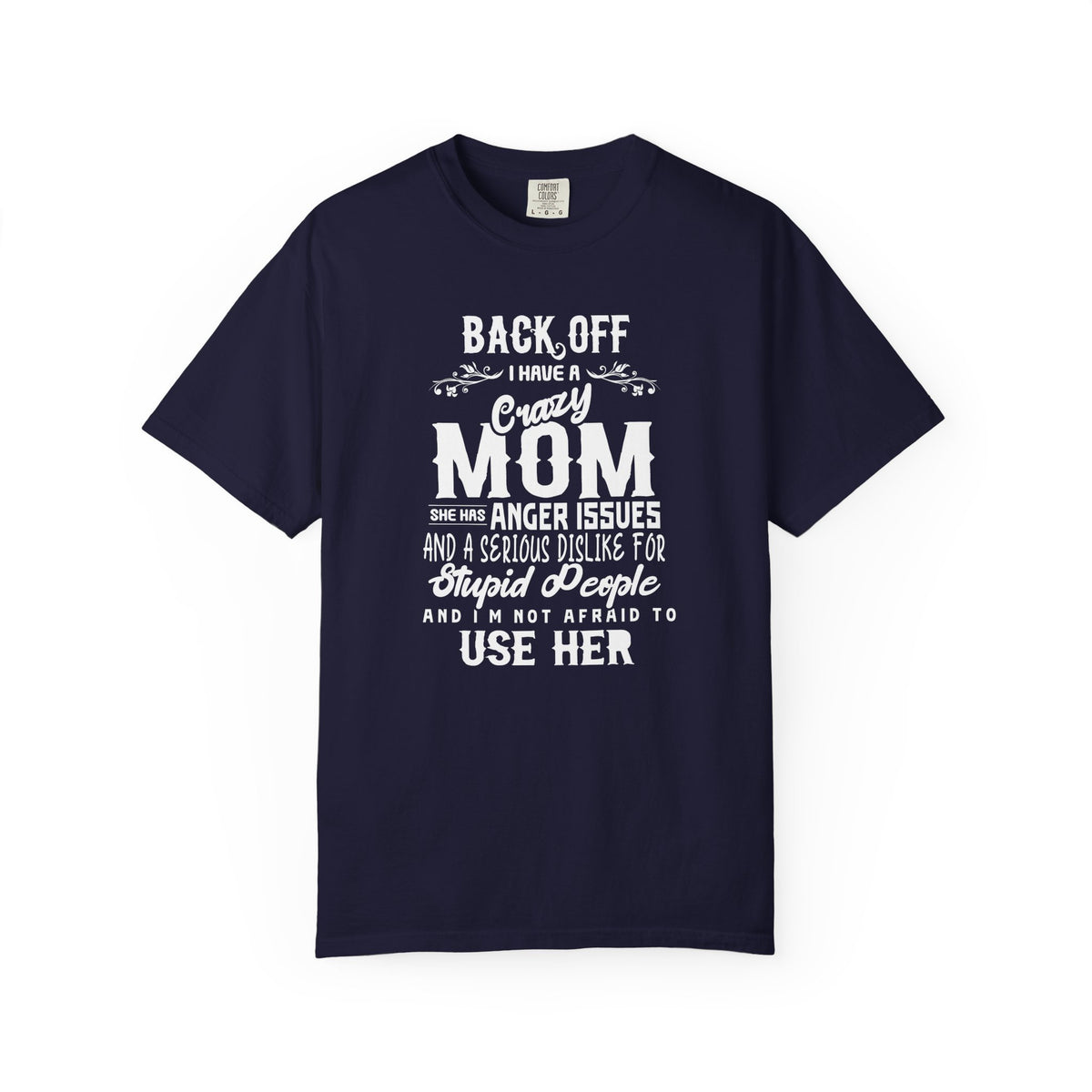 Mom T-shirt Mother's Day Mama Tee Unisex Comfort Colors Garment-Dyed Cotton h34