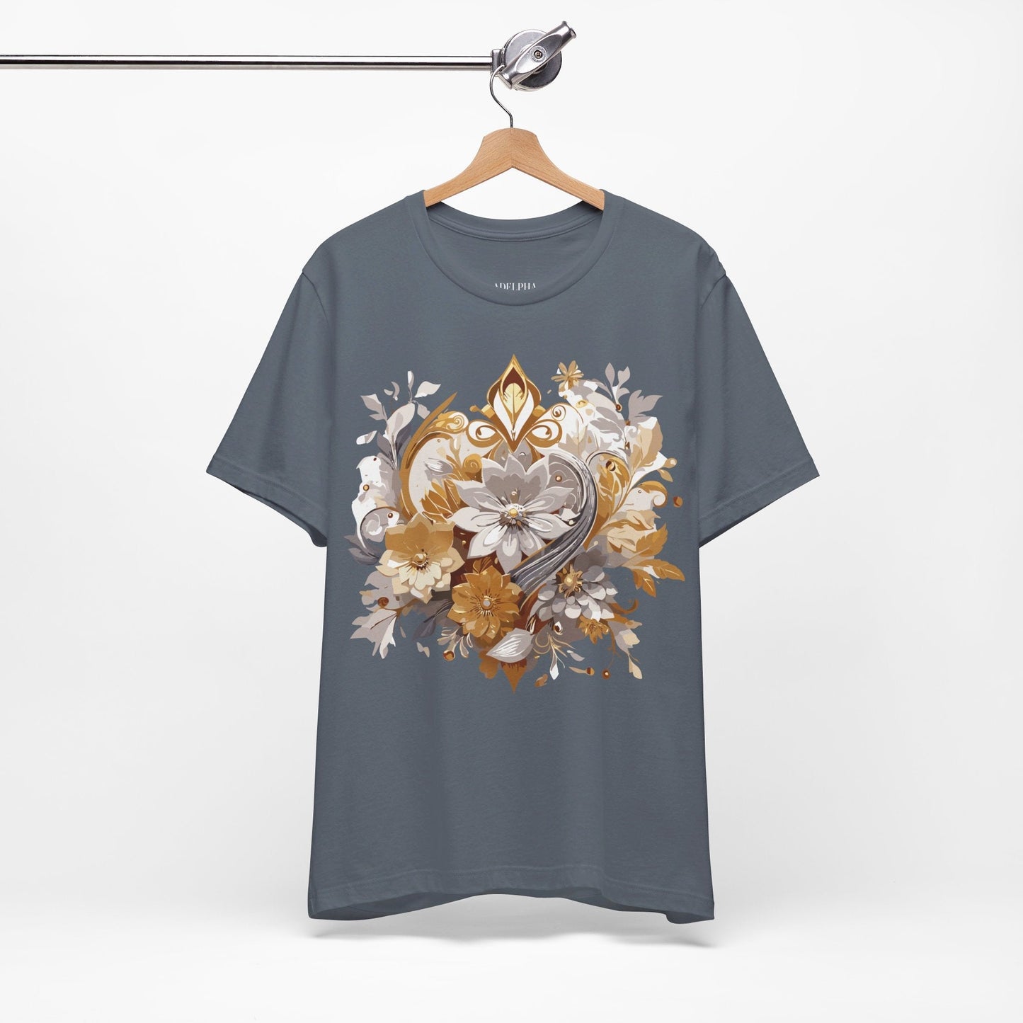Jewelry Graphic Unisex 100 Cotton Vintage Treasure Art T-Shirt 7