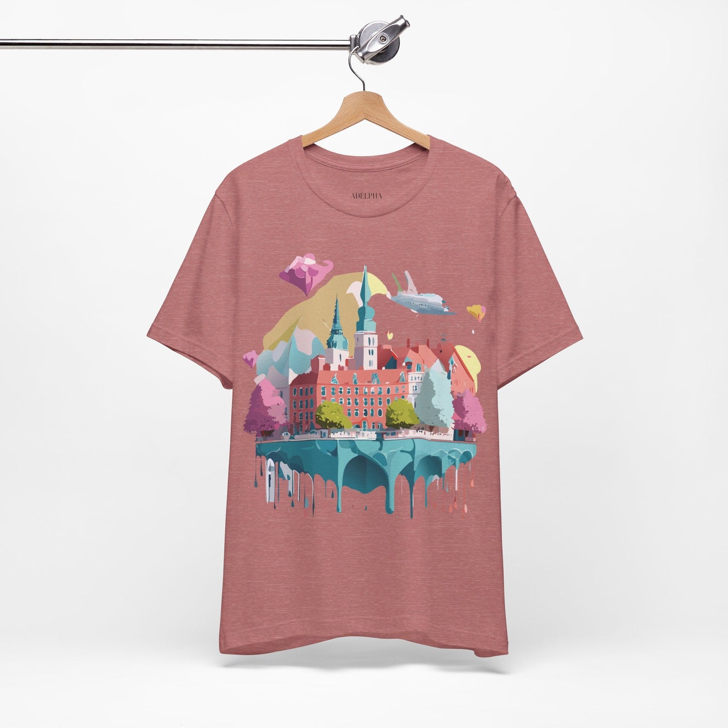 Germany Tourist Shirt Unisex Graphic Tee Vintage Inspired Art By Adelpha Premium Design