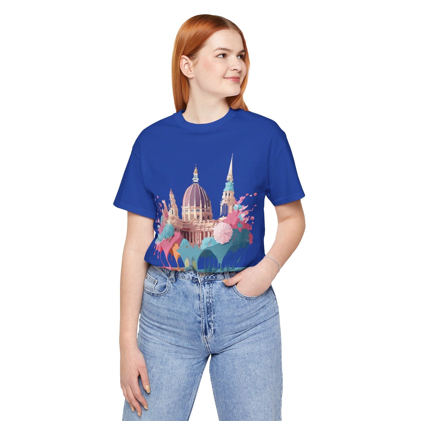 Tourist Shirt With Vienna Graphic Tee Unisex Short Sleeve Art Design Adelpha Vintage Artwork