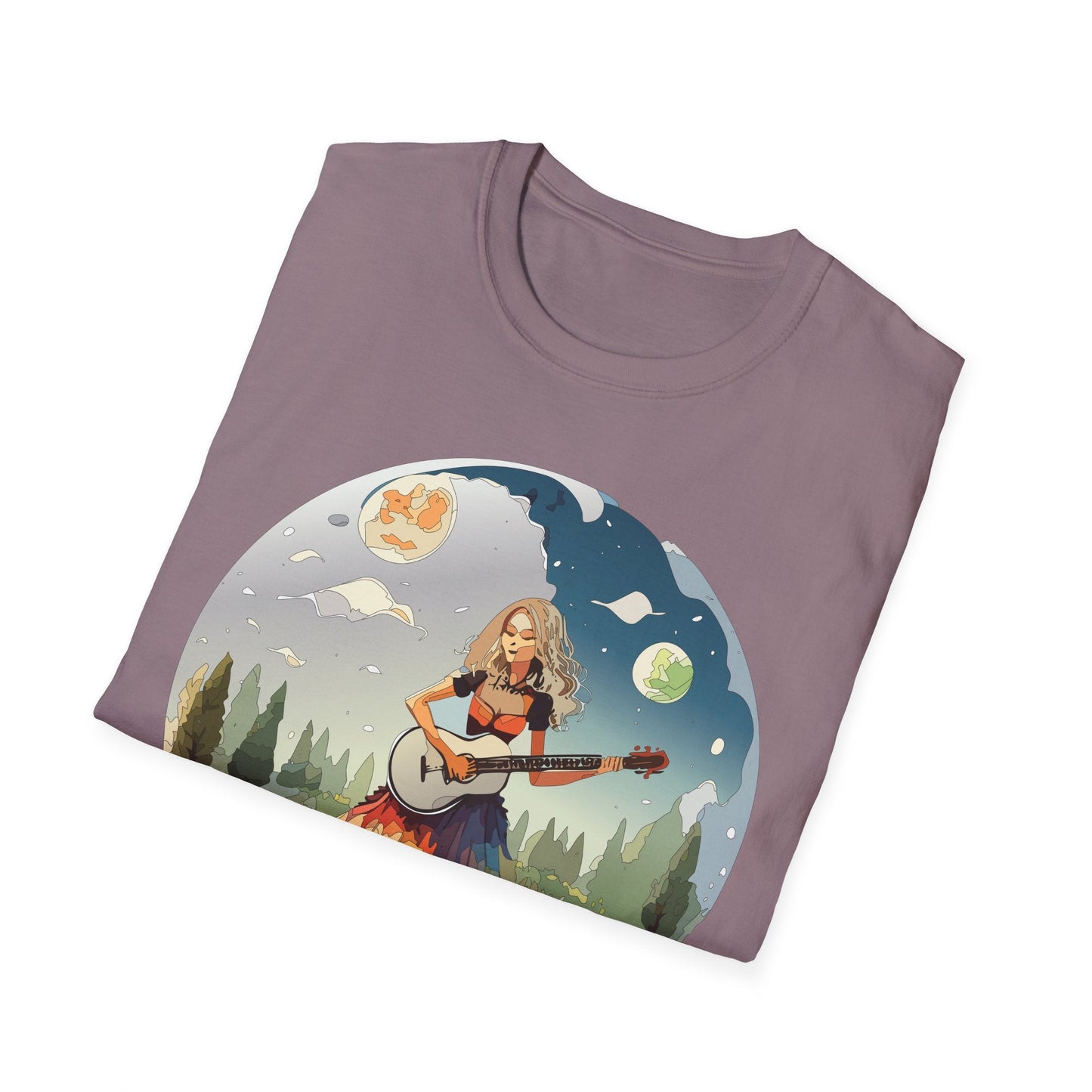 Womens Graphic T Shirts Art Design Tee Softstyle 64000 Ring Spun Cotton Comfort Everyday