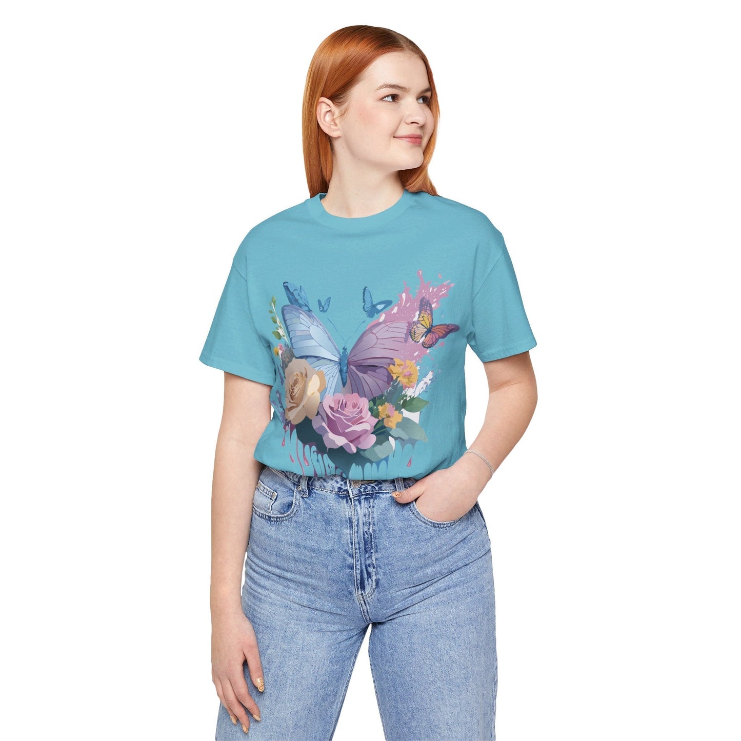 Butterfly Graphic Tee Unisex Jersey Short Sleeve Shirt Adelpha Art Design