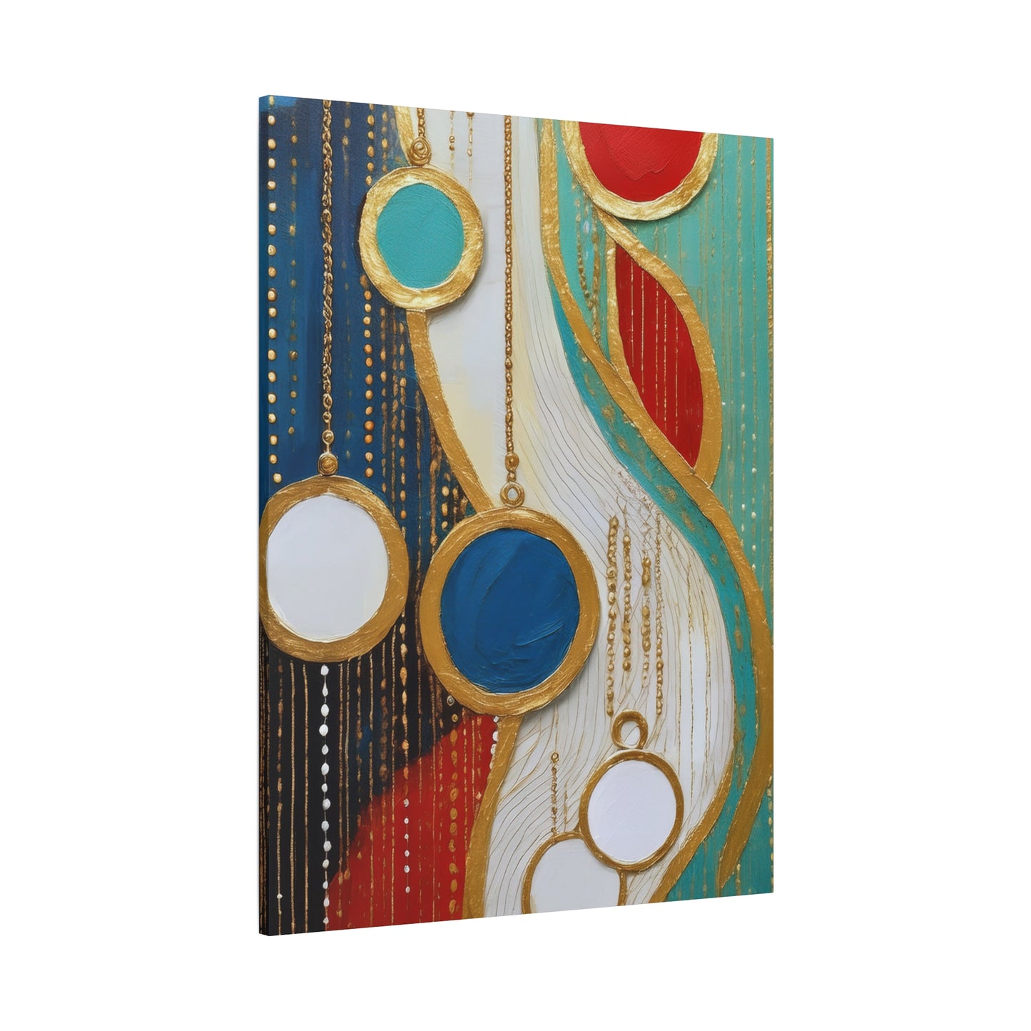 Abstract Oil Painting Print Canvas 20x24,20x30,24x30 24x32,24x36,30x40 32x48,36x48,40x60 Pine-Wood Inner Frame ABS-103