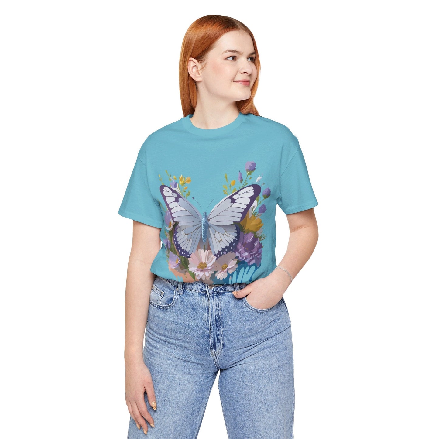 Adelpha Vintage Inspired Graphic Tee Unisex Short Sleeve Shirt