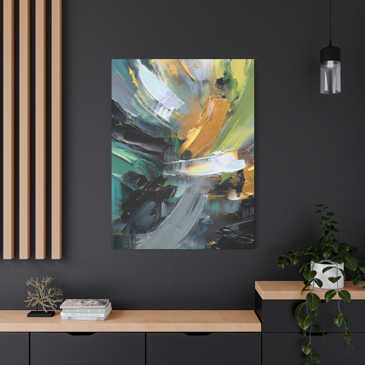 Abstract Oil Painting Print Canvas 20x24,20x30,24x30 24x32,24x36,30x40 32x48,36x48,40x60 Pine-Wood Inner Frame ABS-80