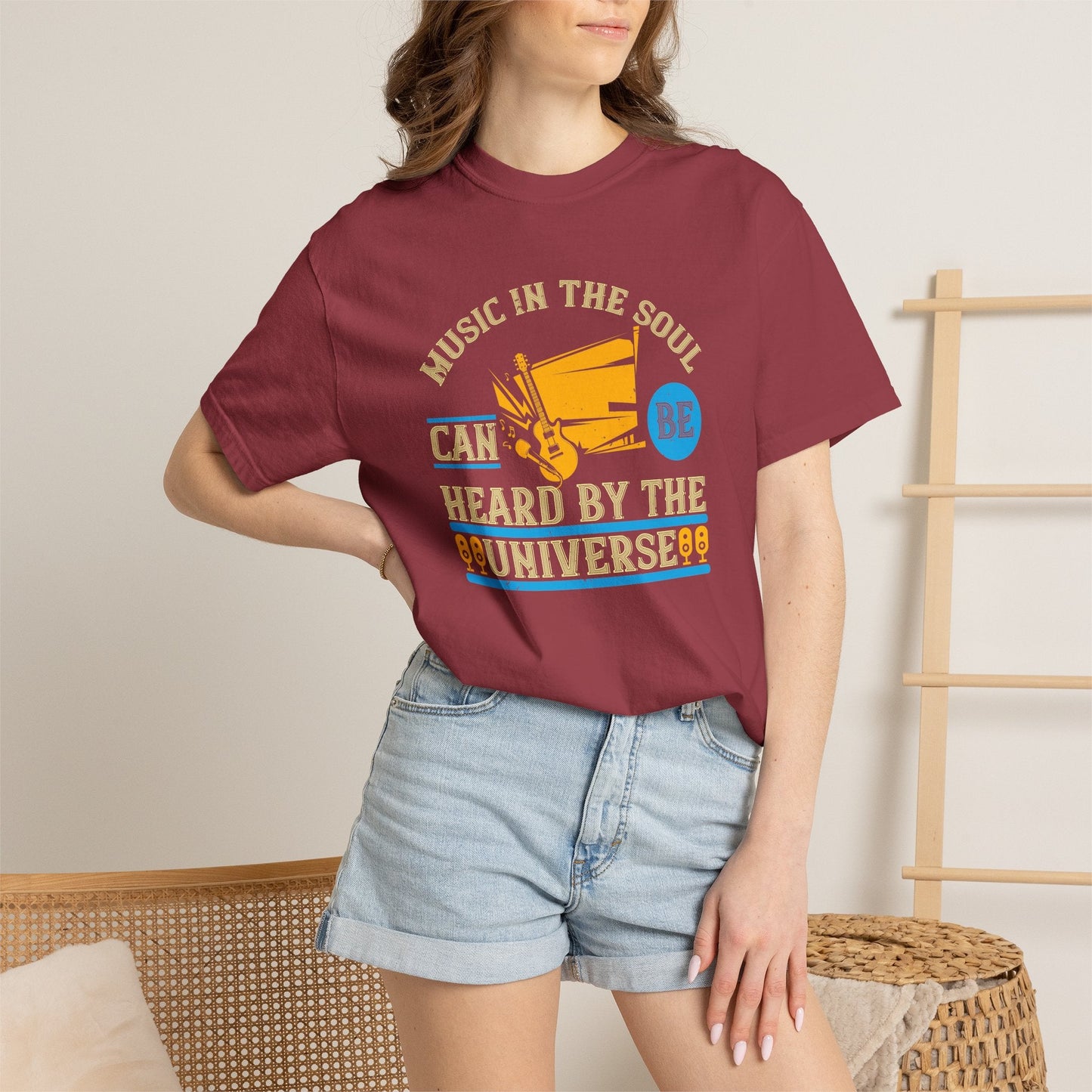 Music Graphic Design Unisex Cotton T-shirt m25