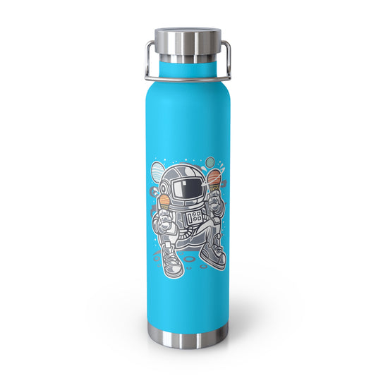 22oz Copper Insulated Water Bottle with Cartoon Design - CV5