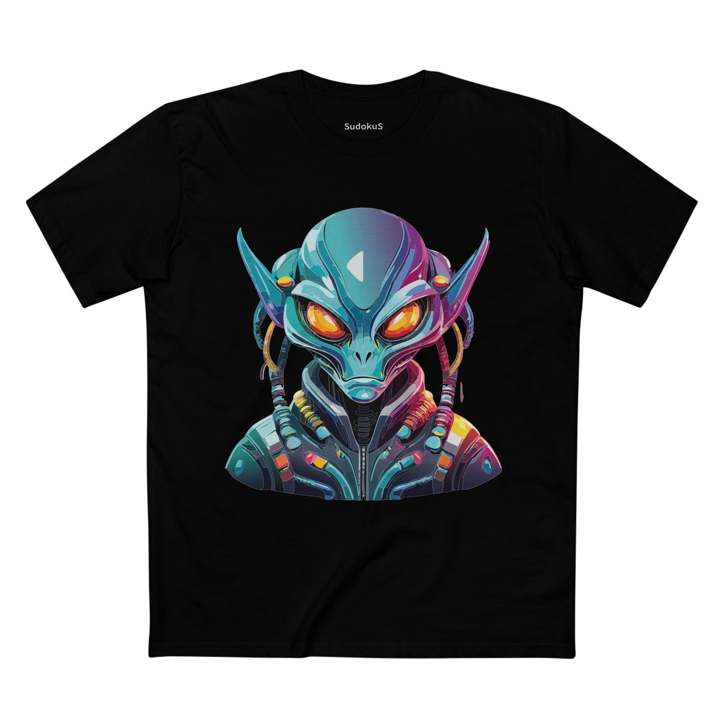 Aliens Graphic Unisex 100 Cotton Staple Tee 10