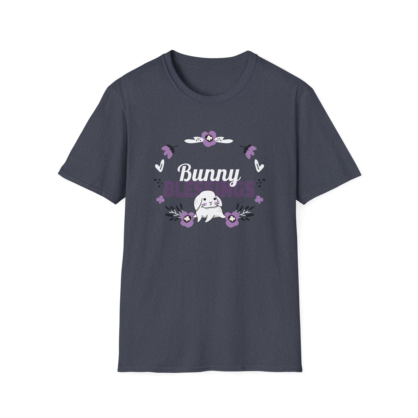 Easter Bunny T Shirt Unisex Gildan Softstyle 64000 Tee With Easter Signature Design