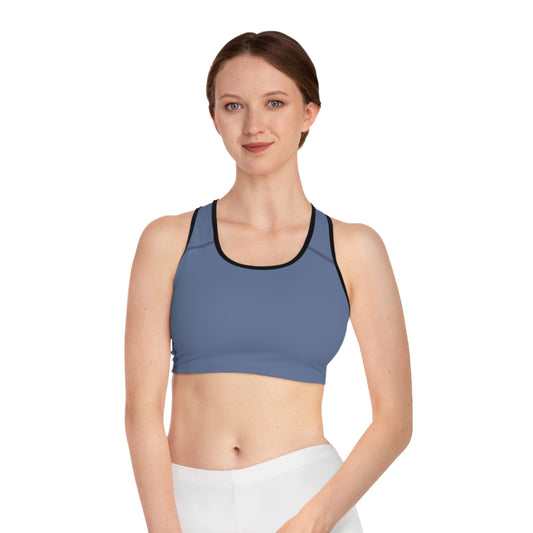 Blue Color Sports Bra, Blue Sports Bra