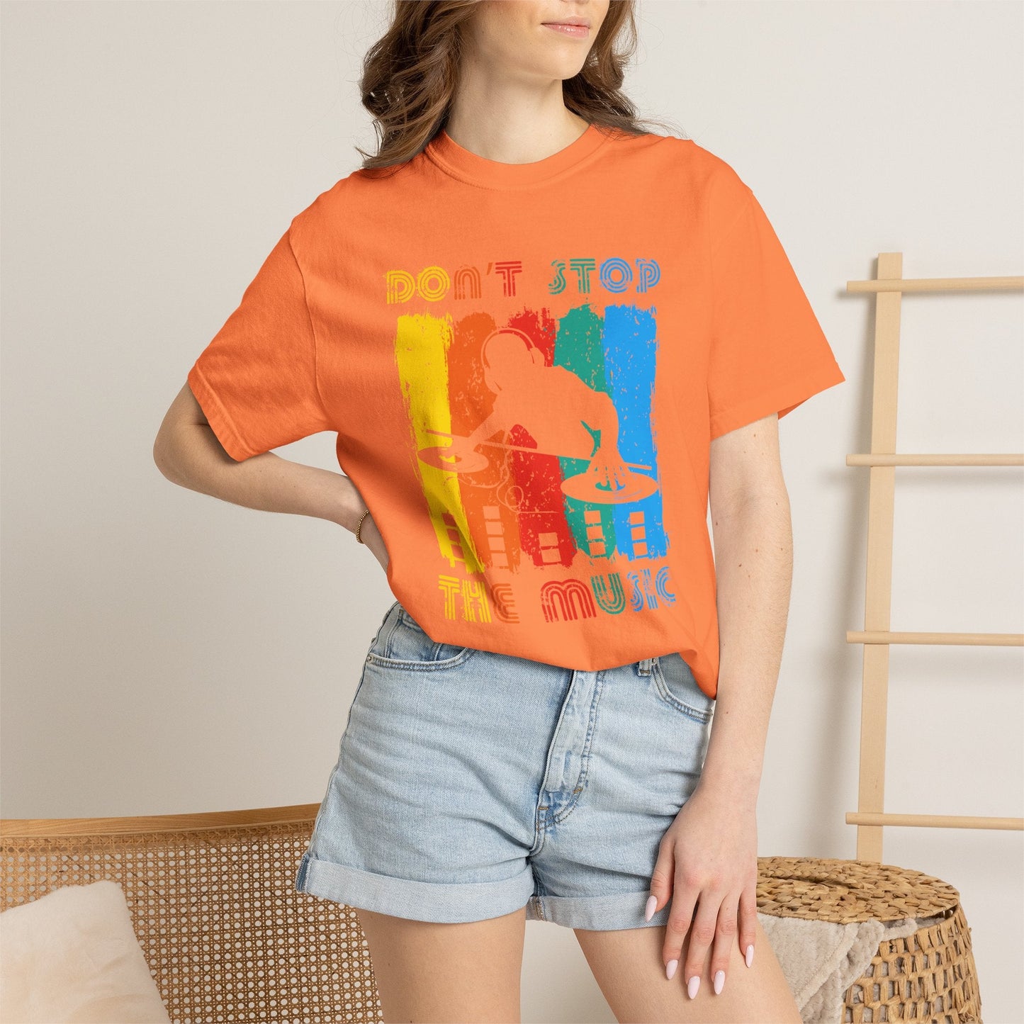Music Graphic Design Unisex Cotton T-shirt 014
