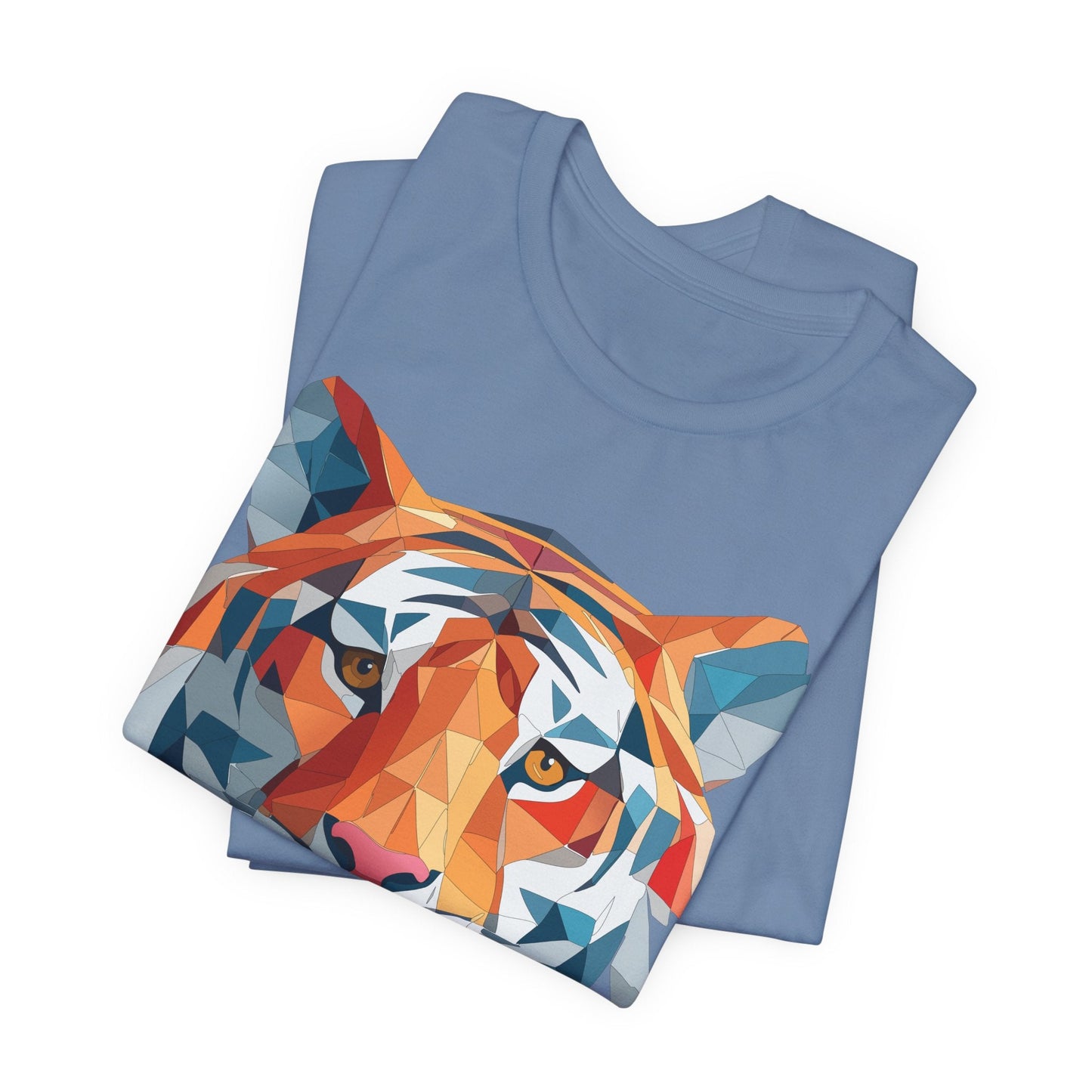 Unisex Animal Shirt With Art Design And Wildlife Theme Short Sleeve Tee For Everyday Wear