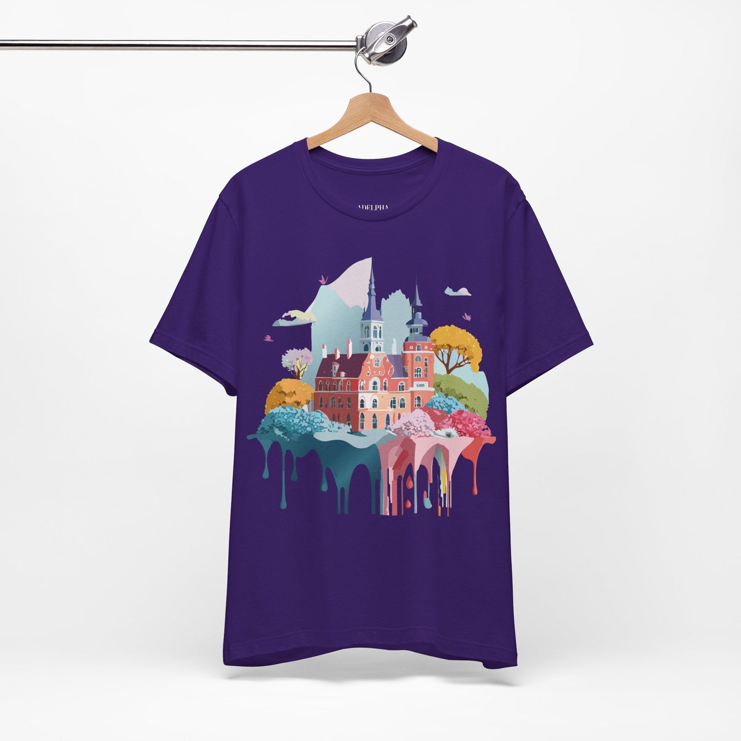 Germany Tourist Shirt Graphic Tee Unisex Vintage Inspired Design Adelpha Short Sleeve