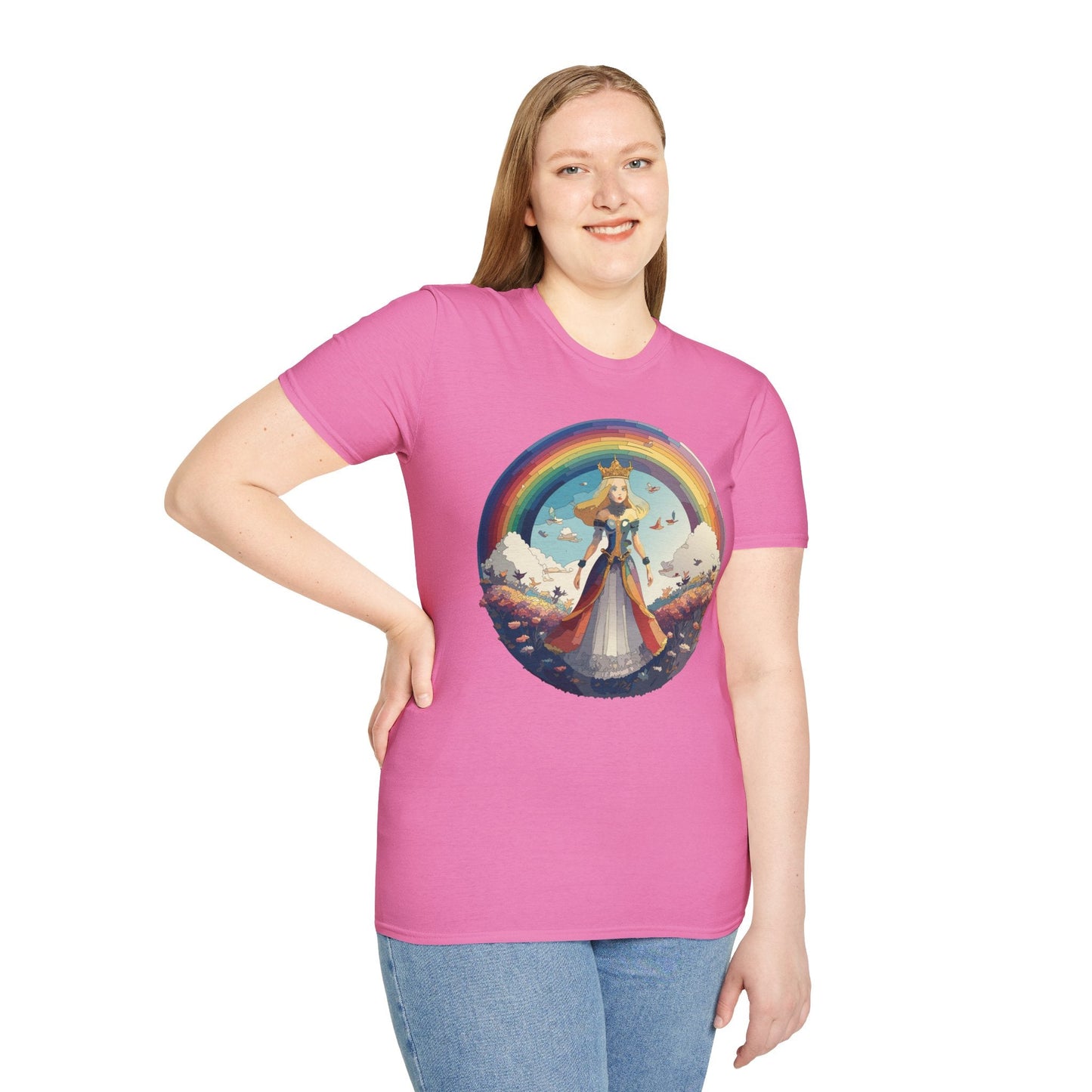 Womens Graphic T Shirts Art Design Shirt Unisex Softstyle Tee 100 Percent Cotton Gildan 64000