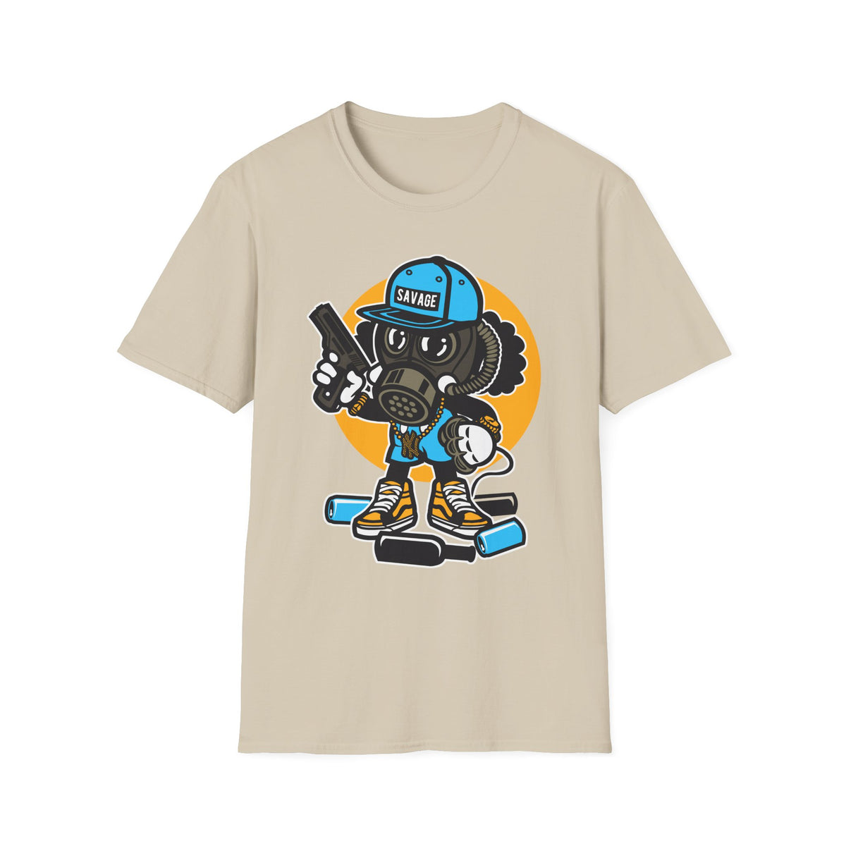 Funny Cartoon Animation Graphic Unixes Gildan Cotton Tee Shirt 702