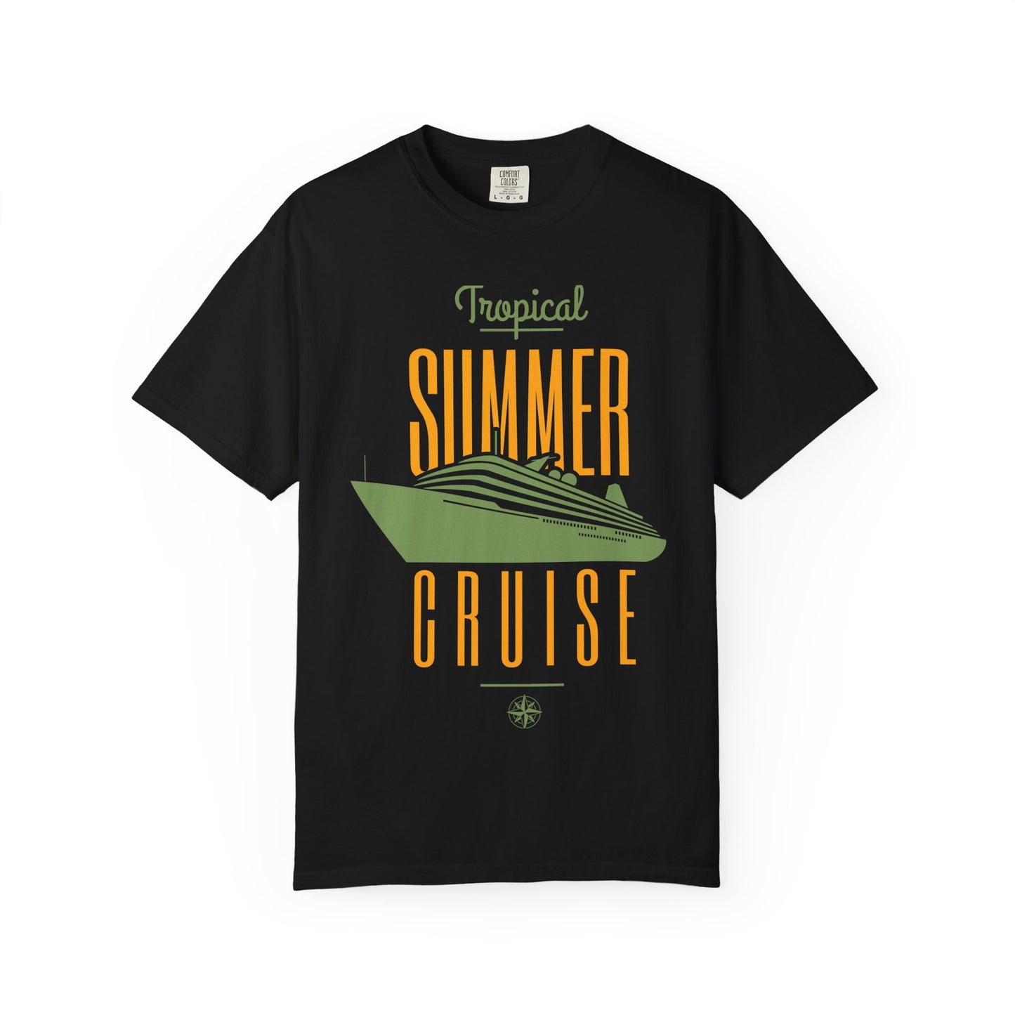 Unisex Garment-Dyed T Shirt Relaxed Fit Comfort Colors 1717 100 Percent Ring-Spun US Cotton