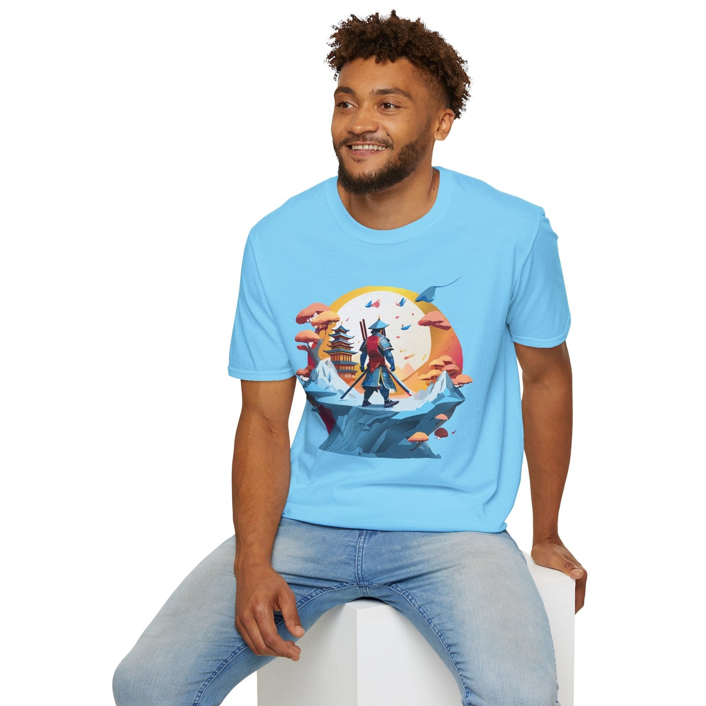 Samurai Shirt Unisex T Shirt Softstyle 64000 Gildan Tee For Everyday Comfort Durable Breathable